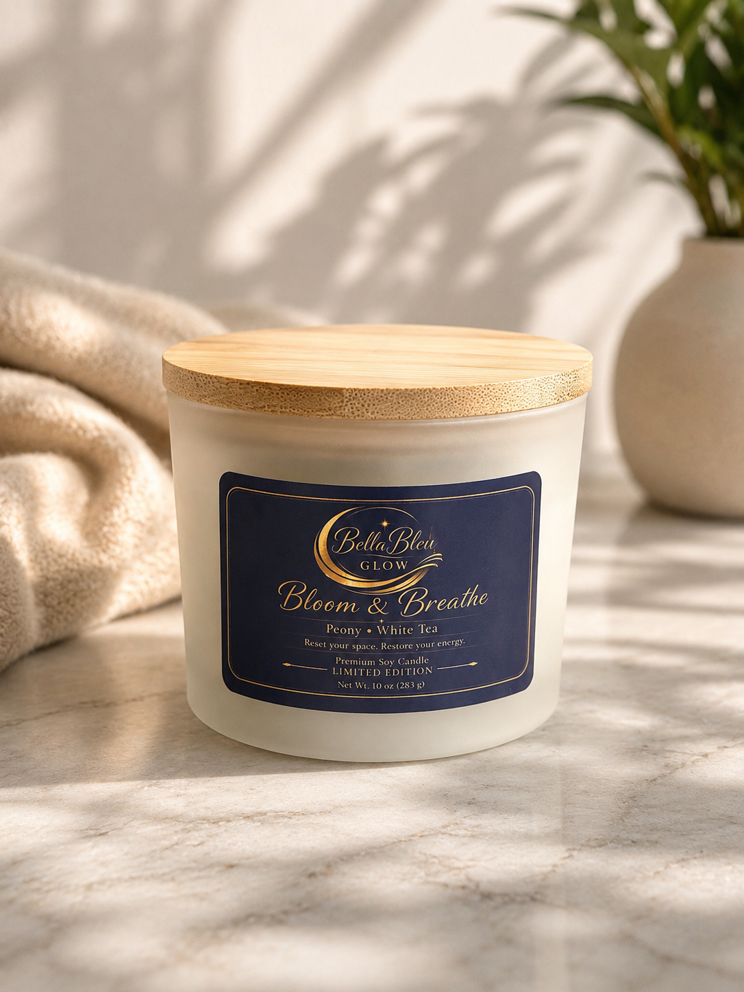 Bloom & Breathe Limited Edition Candle 10 oz
